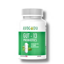 Load image into Gallery viewer, Gut-13 - #1 Premium Probiotic with 100 Billion CFUs and 13 Different Live Strains + Delayed Release
